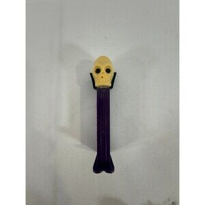 Vintage "Dr. Skull" Skeleton PEZ candy dispenser USED RARE